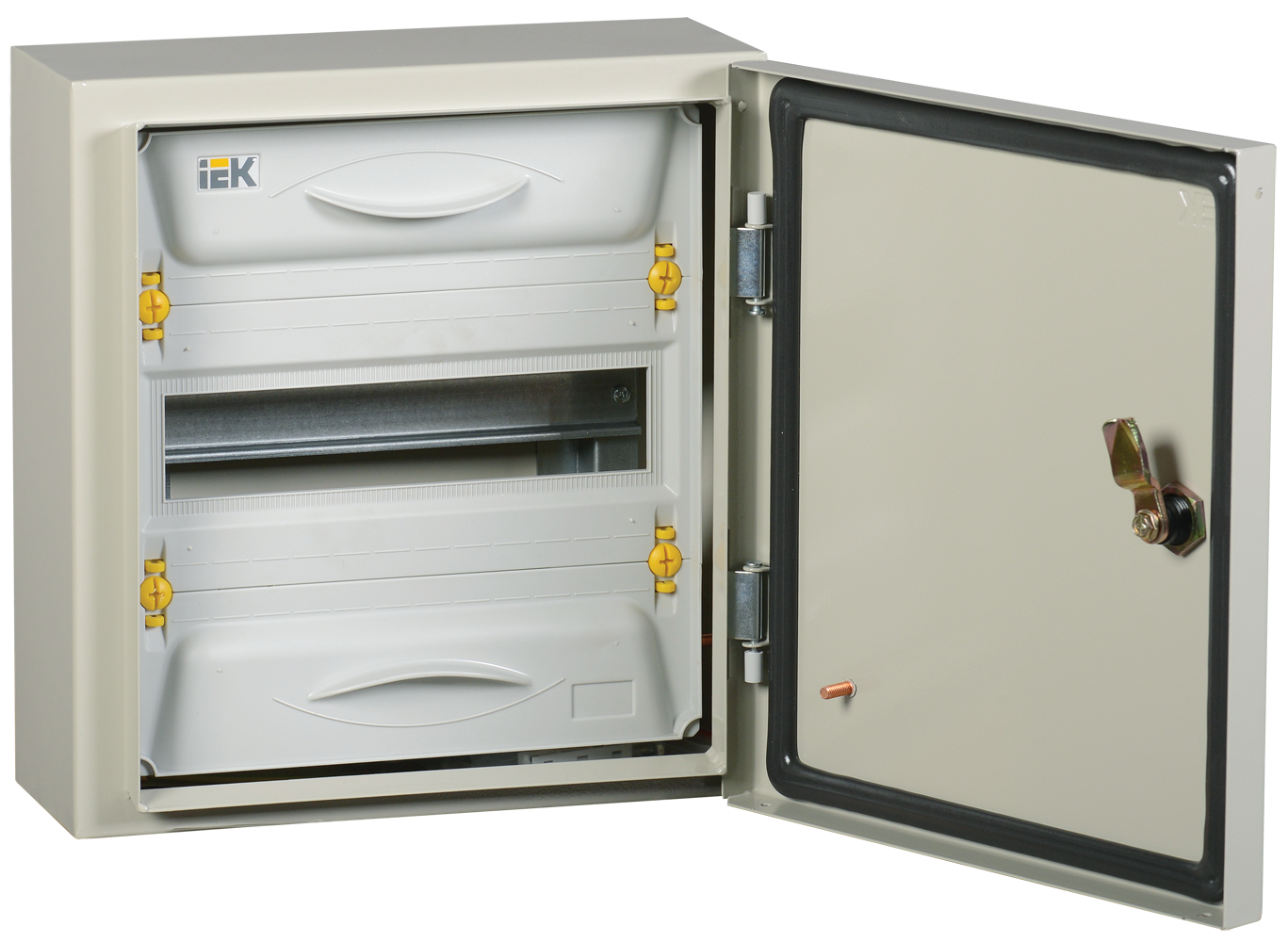 Корпус металлический ЩРн-12з-1 У2 IP54 PRO ИЭК, MKM16-N-12-54-ZU