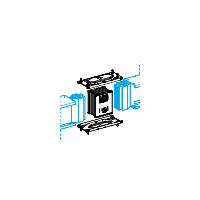 Соединительный блок, 3l+n+pe, al, 800а Schneider Electric, KTA0800YA4