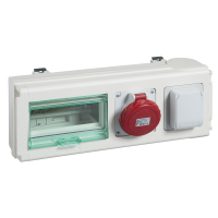 Отводной блок 32а с 1 силовой роз. Schneider Electric, KNB32CP15F