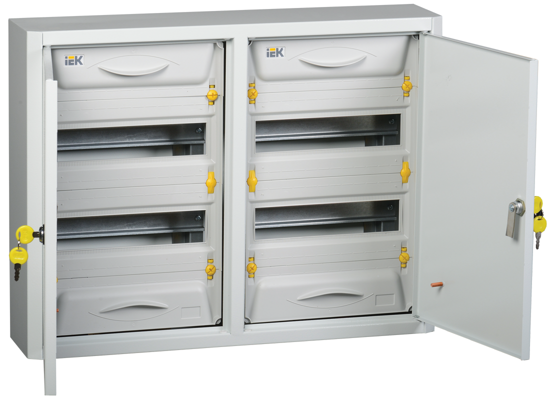 Корпус металлический ЩРн-2x24з-0 36 УХЛ3 IP31 PRO ИЭК, MKM15-N-2X24-31-ZU