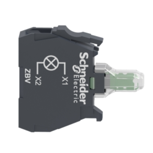 Патрон со светодиодом (зеленый) 230-240В AC Schneider Electric, ZBVM3