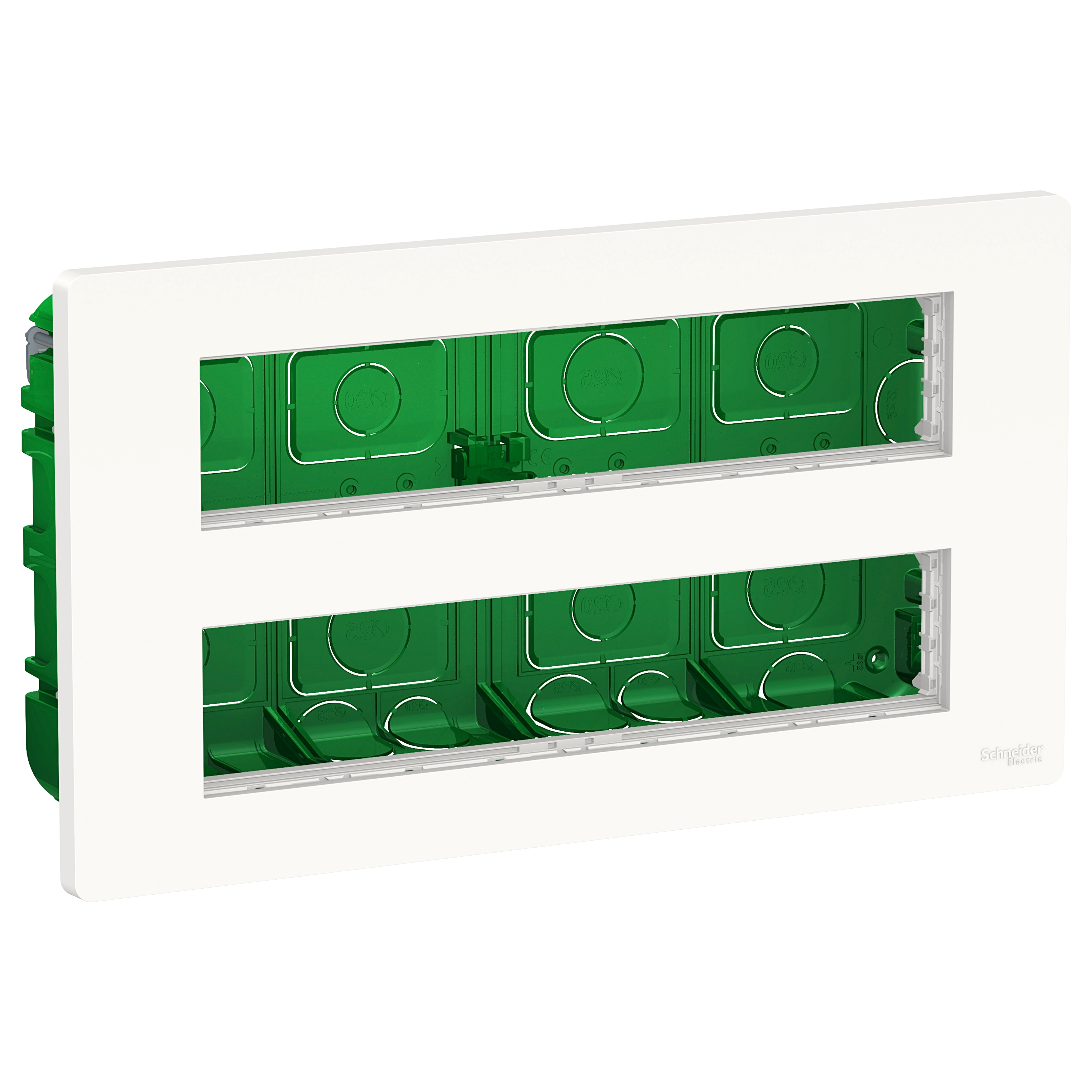 Блок скрытой установки 2х5 антибактериальный Unica System+ Schneider Electric, NU171020