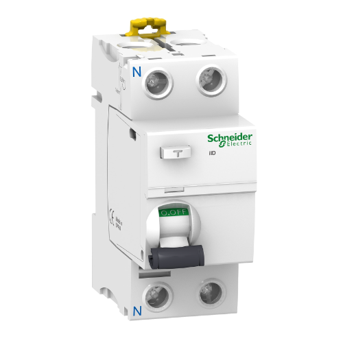iID 2Р 63A 30mA AC Блок утечки тока 2-полюсный, 63A, 30mA, тип АC (УЗО) Schneider Electric, A9R41263