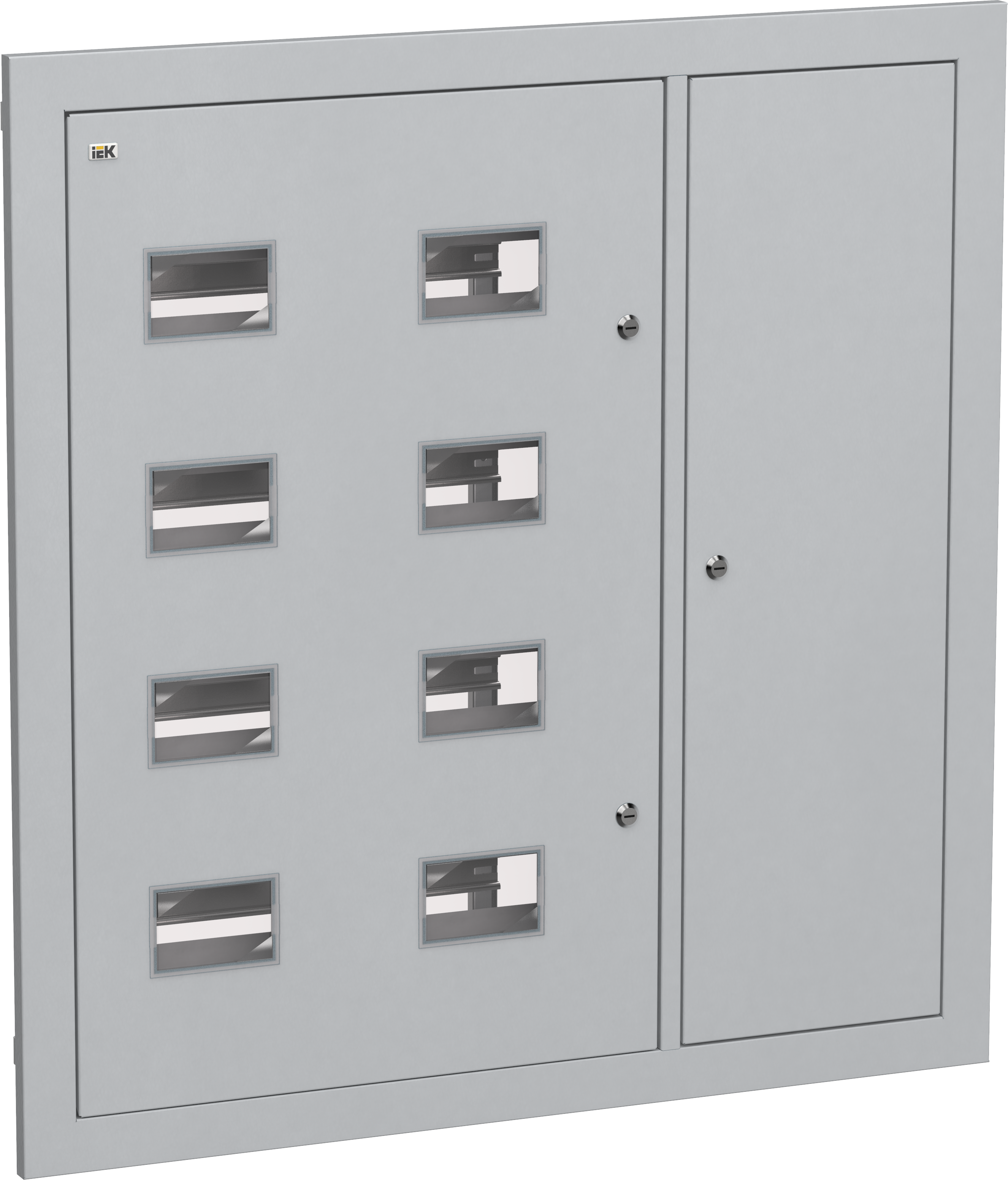 Корпус металлический ЩЭ-8 36 УХЛ3 IP31 LIGHT IEK ИЭК, MKM42-08-31-L