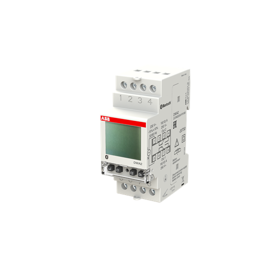 DWA2 Реле освещения астрономическое, 2ПК, 230V AC, 16А ABB, 2CSM222501R1000