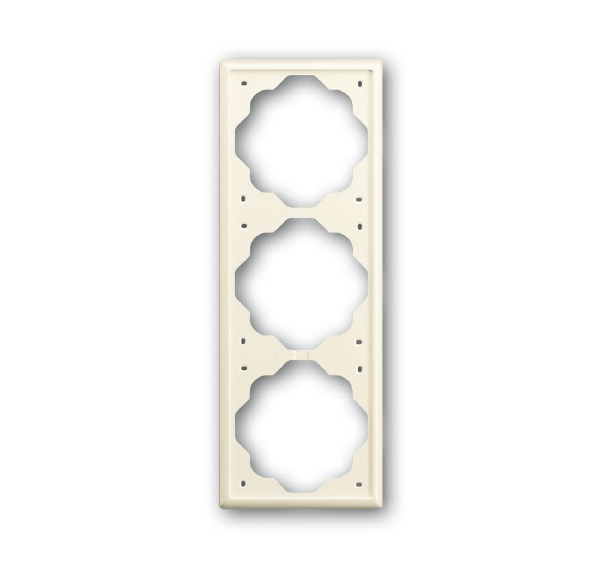 1723-72 Рамка 3-постовая (слоновая кость) impuls ABB, 2CKA001754A4314