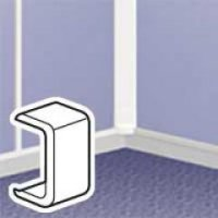 Накладка на стык для мини-плинтусов DLPlus 40х12,5/40х16/40х20 (белый) Legrand, 033606
