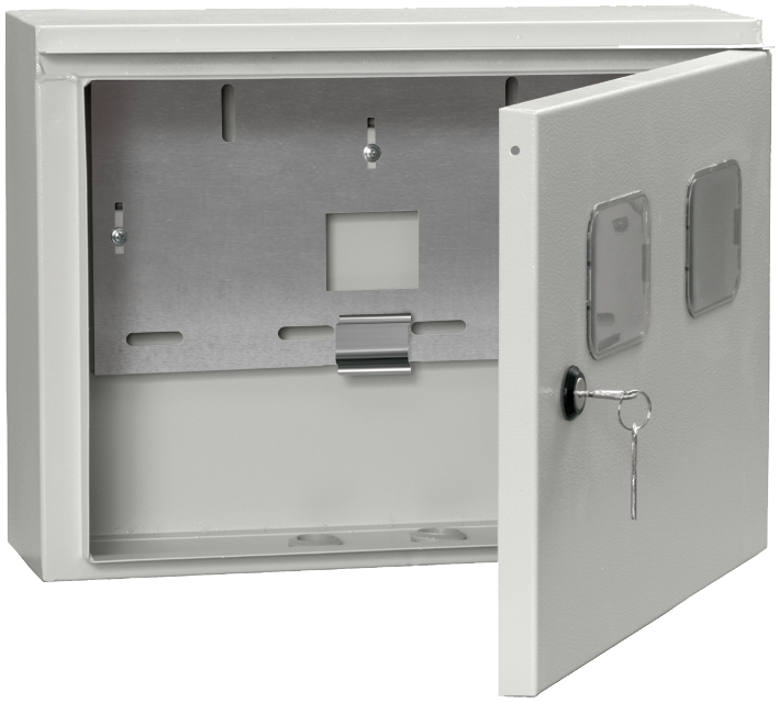 Корпус металлический ЩУ 1/2-0 У1 IP54 ИЭК, MKM51-N-02-54