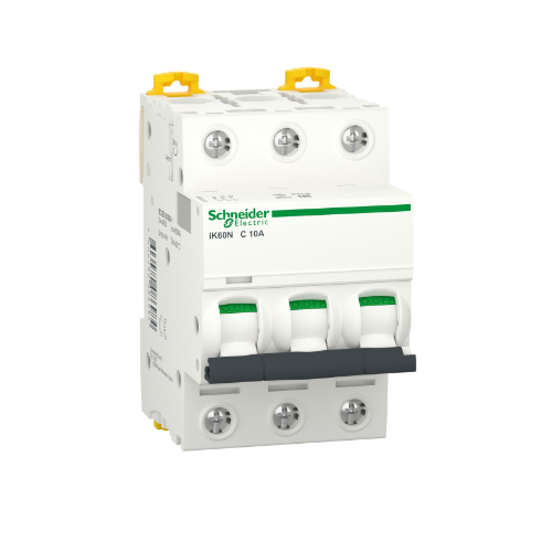 iK60N 3P 6А Автоматический выключатель 3-полюсный, 6А, 6кА (хар-ка C) Schneider Electric