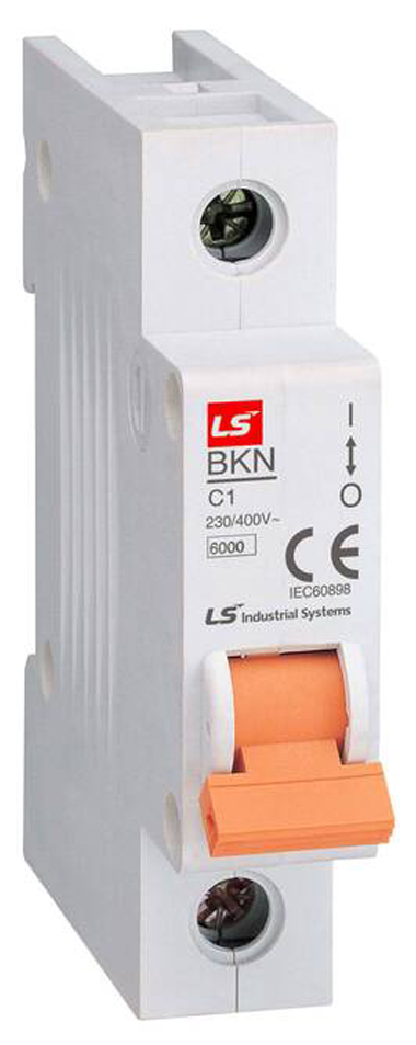 BKN Автоматический выключатель 1-полюсный, 32A, 6kА (хар-ка С) LSis, 061106358B