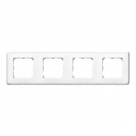 Рамка 4 поста (белый) Cariva Legrand, 773654