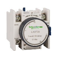 Доп. конт. блок c выдерж. врем. Schneider Electric, LADT26