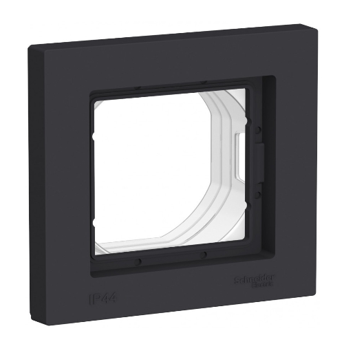 Рамка 1-постовая IP44 (карбон) Atlas Design Systeme Electric, ATN441001