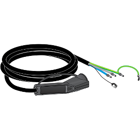 З/ч кабель T1 16A 1-Ph IEC 4m NWB Schneider Electric, EVP2CNS161A4