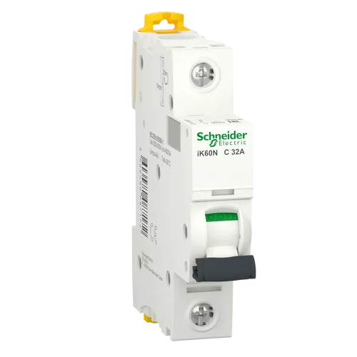 iK60N 1P 32А Автоматический выключатель 1-полюсный, 32А, 6kA (хар-ка C) Schneider Electric, A9K24132