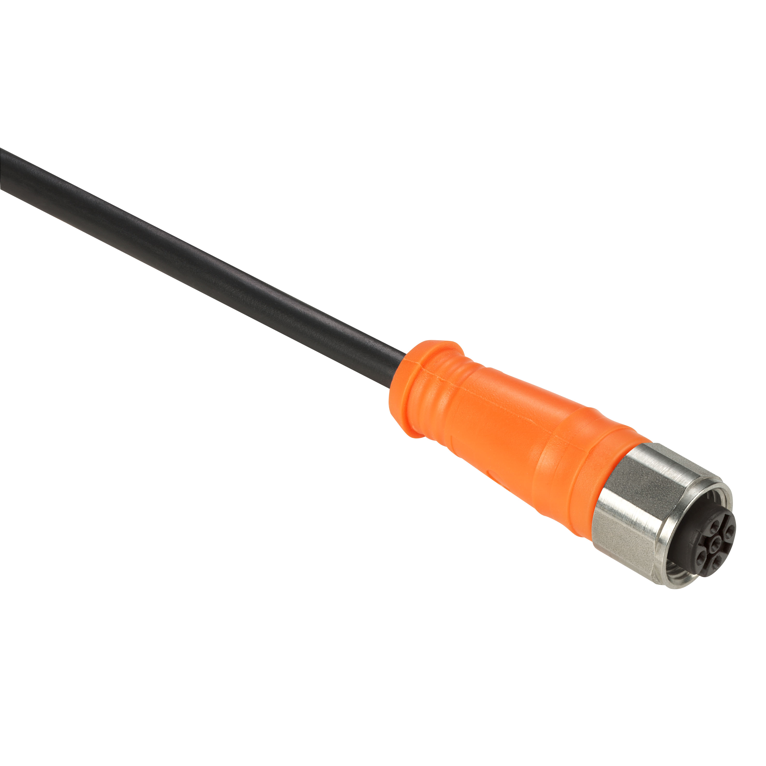 Кабель с коннектором м12, 10м, до 250в Schneider Electric, XZCPA1141L10