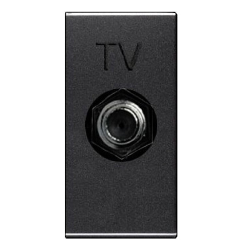 N2150 AN Розетка TV одиночная, серия Zenit, цвет антрацит ABB