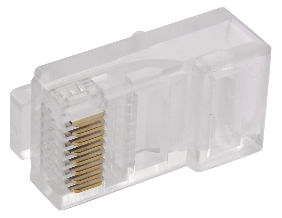 Разъём RJ-45 UTP для кабеля кат. 5Е GENERICA ИЭК, CS3-1C5EU-G