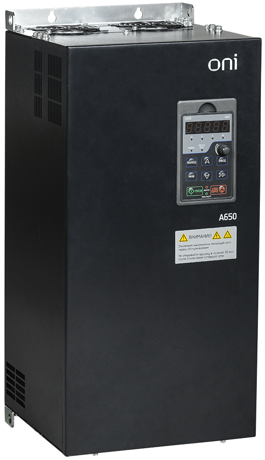Преобразователь частоты A650 380В 3Ф 90kW 176А ONI, A650-33E90