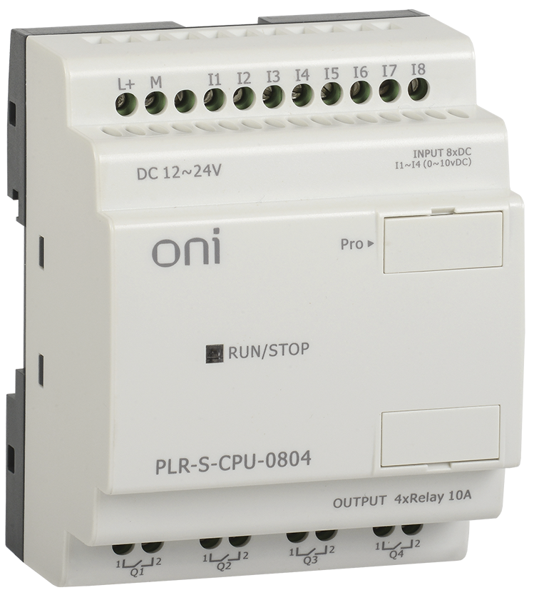 Логическое реле PLR-S, CPU0804 серии ONI, PLR-S-CPU-0804