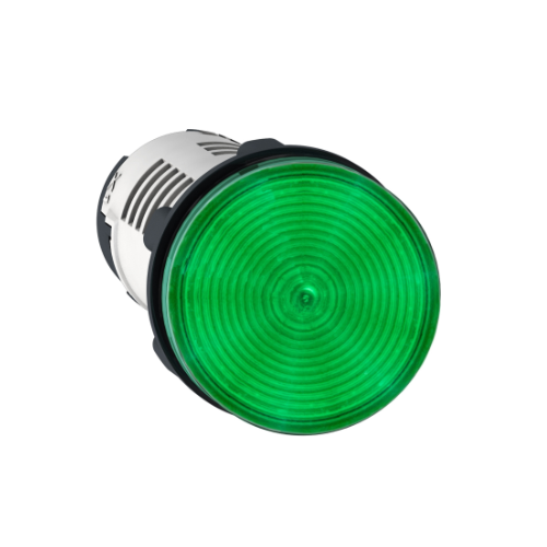 Лампа зелёная со встроенным светодиодом 220В AC Schneider Electric, XB7EV03MP