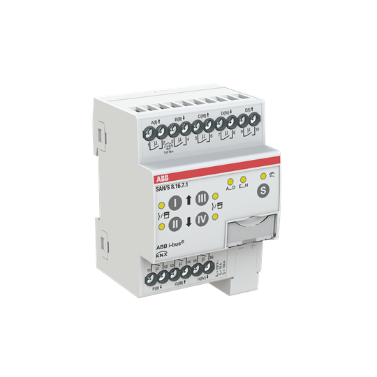 SAH/S8.16.7.1 Комбиактор 8-канальный, 16А, MDRC ABB, 2CDG110250R0011