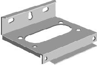 Фланец OEZXP120C, 250x180(фланец1) с С-отверстиями для рубильников в металлическом боксе ABB, 1SCA022338R5360