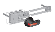 OТZW17 Байпасная сблокировка I-O-II для OTE3,ET3 16...125 ABB, 1SCA022387R1620