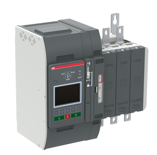 АВР TruONE OXB200E3X4QB 200А 3P Touch Выключатель нагрузки ABB, 1SCA152043R1001