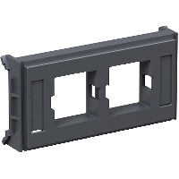 Cyb-dp-плата для 2xrj45 avaya чёрная Schneider Electric, 5971809