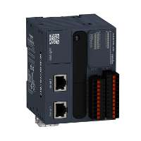Модульный базовый блок м221-16io реле пруж разъемы Schneider Electric, TM221M16RG