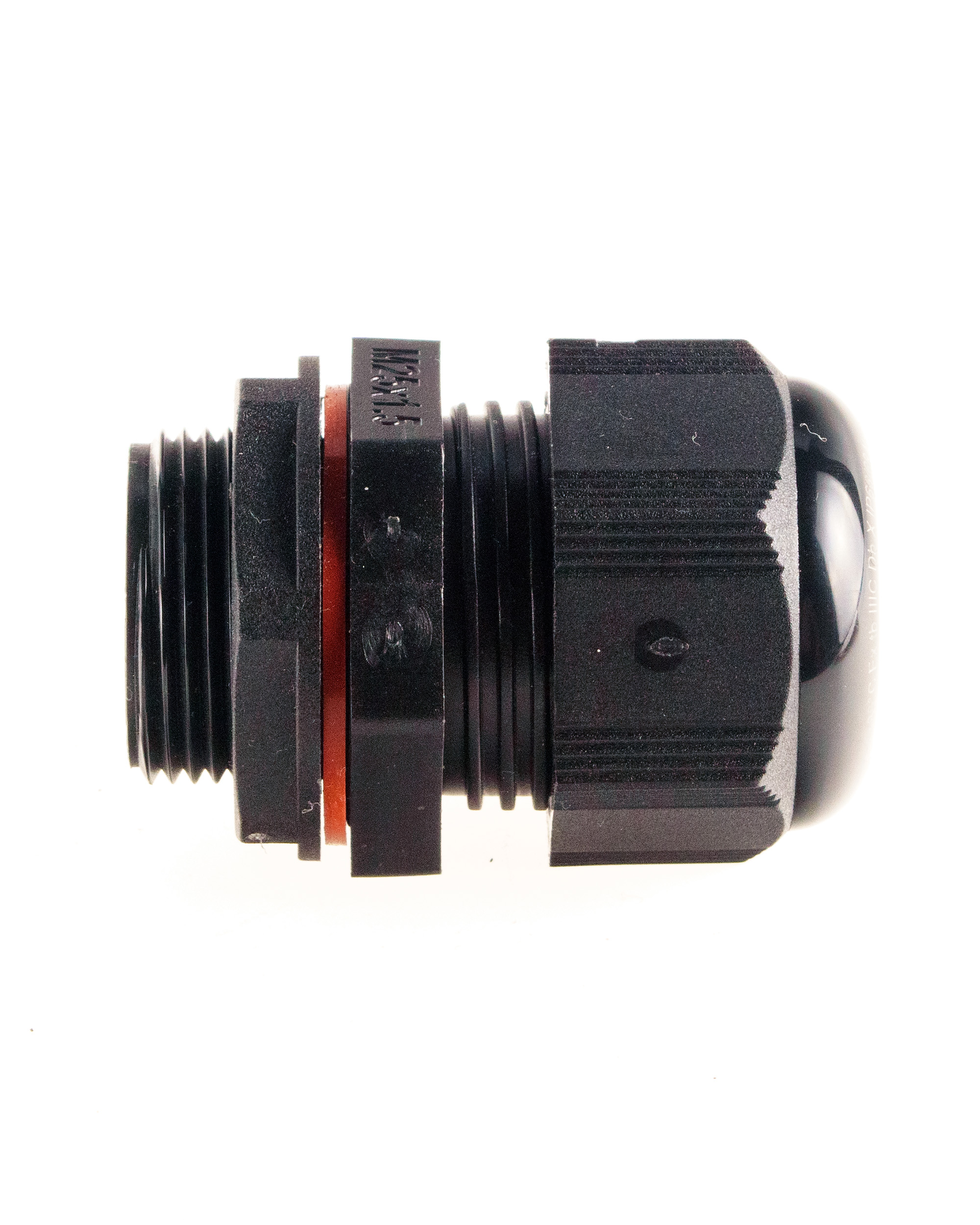 Extherm Extherm BM-X6S-L Кабельный ввод взрывозащищенный М25х1,5 с уплотнением для нагревательного кабеля (12,0x6,0)  с уплотнительным кольцом и контргайкой, полиамид