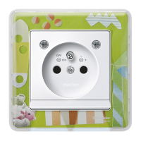 Рамка 1-постовая, sm (прозрачный) Merten M-Creativ Schneider Electric, MTN4010-3500