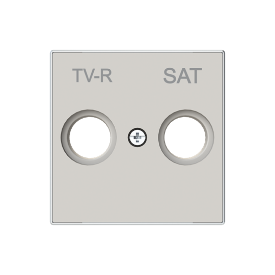 8550.1 DN Накладка для TV-R-SAT розетки, SKY, Дюна ABB, 2CLA855010A6201