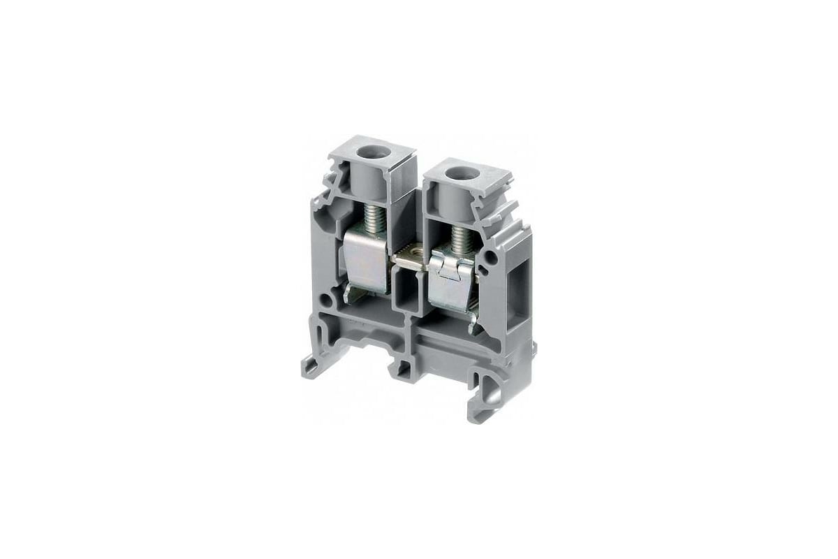 M6/8 Клеммник винтовой до 6 мм? на DIN-рейку (серый) TYCO, 1SNA115118R1100