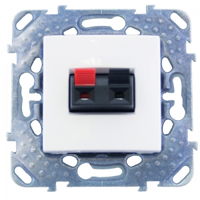 Аудиорозетка (белая) Unica Schneider Electric, MGU5.486.18ZD