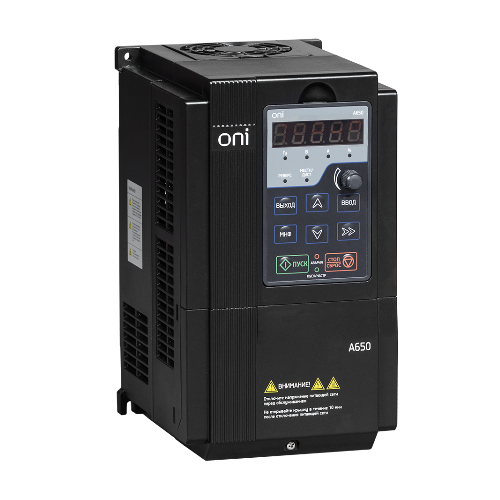 Преобразователь частоты A650 380В 3Ф 2,2kW 5,5А ONI, A650-33E022T