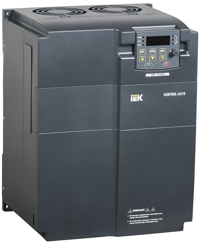 Преобразователь частоты CONTROL-A310 380В, 3 фазы 15-18,5 kW 32-37A ИЭК, CNT-A310D33V15-18TELZ
