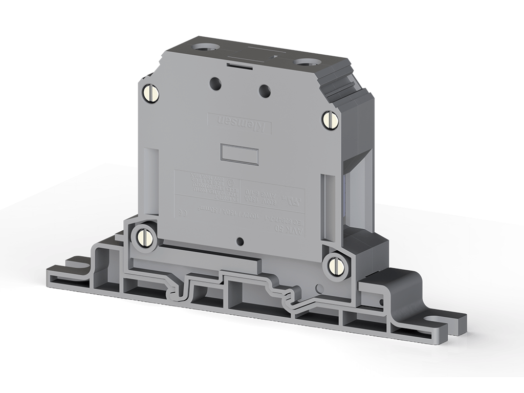 AVK PB 50 GRI Клеммник на монтажную плату 50мм.кв. (серый) Klemsan, 304440