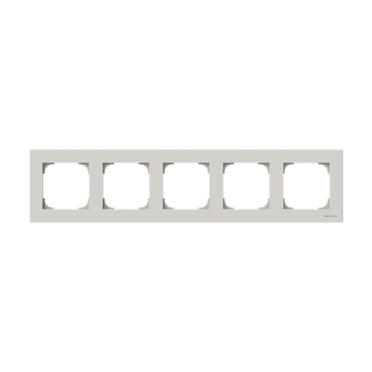 8575 DN Рамка 5-постовая, SKY, Дюна ABB, 2CLA857500A6201