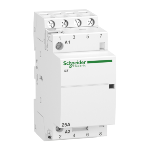 iCT Модульный контактор 25A 4НО 220/240В АС Schneider Electric, A9C20834