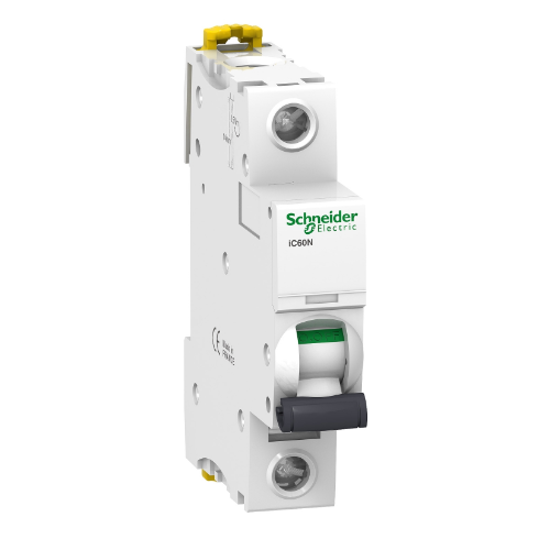 iC60N 1P 6A Автоматический выключатель 1-полюсный, 6A, 6кА (хар-ка B) Schneider Electric