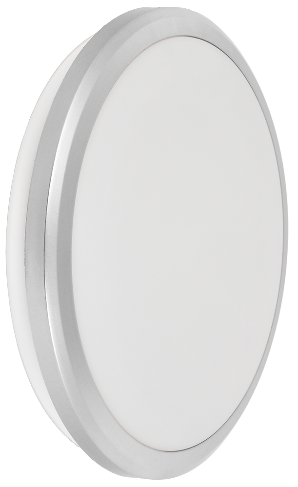 Светильник LED ДПБ 3105 24Вт IP54 4000K круг серебро ИЭК, LDPB0-3105-24-4000-K01