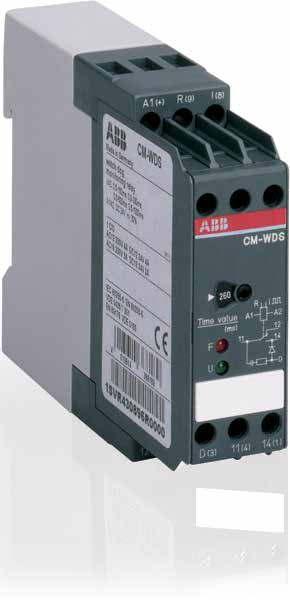 Адаптер ADP.02 для винтового монтажа реле CM-N 45 мм ABB, 1SVR440029R0100