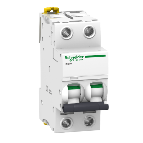 iC60N 2P 20А Автоматический выключатель 2-полюсный, 20А, 6кА (хар-ка B) Schneider Electric