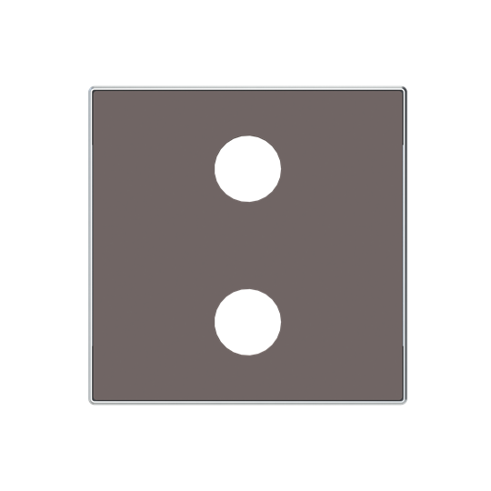 8555.2 TP Накладка для механизма 2RCA, SKY, Тауп ABB, 2CLA855520A6301