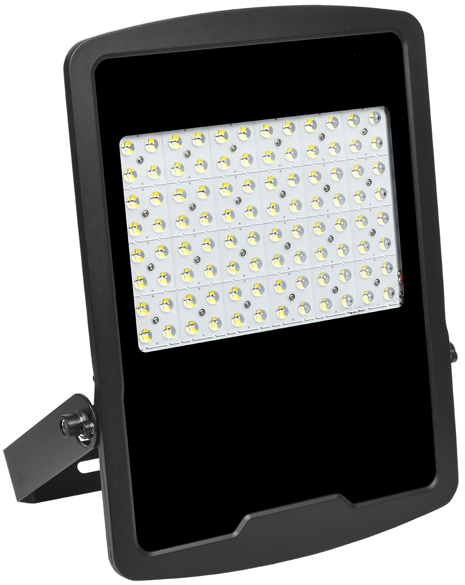 Прожектор LED СДО 08-300 PRO 40х90град 5000К IP65 черный IEK, LPDO8-01-300-40-90-50-K02