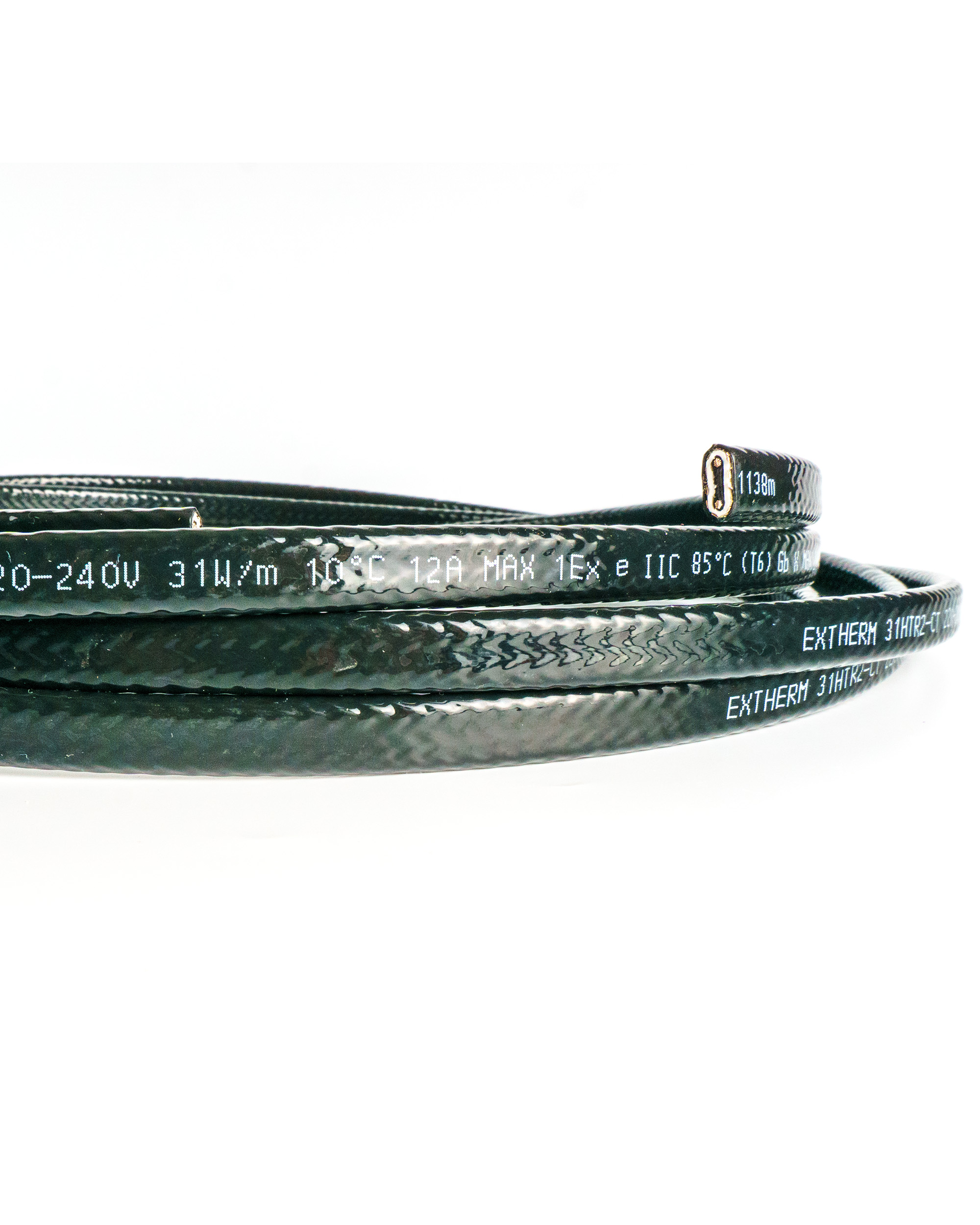Extherm Extherm 10HXTR2-CR Саморегулирующийся нагревательный кабель промышленного применения (трубы, узлы, резервуары) 10 Вт/м, 16AWG, термопласт