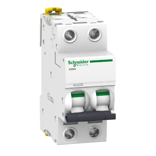 iC60N 2P 50А Автоматический выключатель 2-полюсный, 50А, 6кА (хар-ка C) Schneider Electric