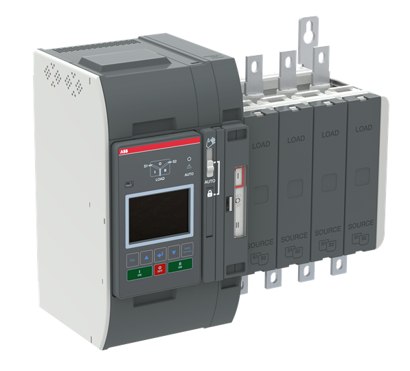 АВР TruONE OXB200E3S3QB 200А 3P+N LCD Выключатель нагрузки ABB, 1SCA153429R1001